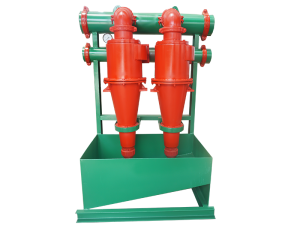 Drilling Mud Desander Consists of Desander Cyclone