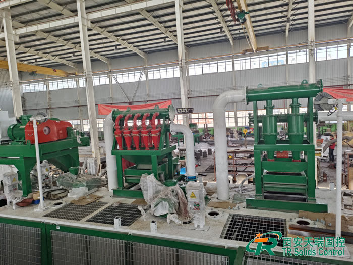 ZJ30 Solid Control System into the assembly stage